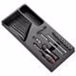 Module 6 pans douilles Clé Mâles/Embouts - FACOM - MOD.R161-26 - 1/4 - Multicolore