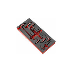 Jeu de clés Torx 89 tx 10 mm, 15 mm, 20 mm, 25 mm, 27 mm, 30 mm, 40 mm 7 pièces Facom Prix pour 1 )