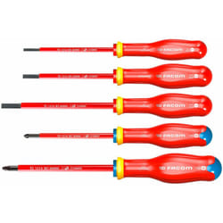Jeu de 5 tournevis Protwist isolés 1000V ATD.J5VE - Facom