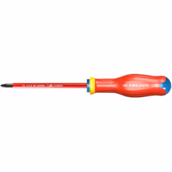 Tournevis Protwist Pz 2X125 1000V Facom ATD2X125VE Pour votre sécurité, chaque tournevis est testé individuellement à 10000 V ...