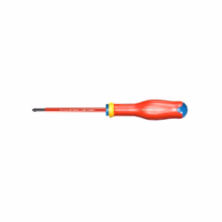 Ce tournevis électricien Protwist® isolé 1000 V de facom est conçu pour la sécurité de l'utilisateur. Chaque tournevis est te ...
