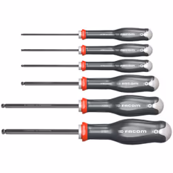 Caractéristiques :Manche bimatière ergonomique pour un vissage confortable et fiable.Poignée de tournevis PROTWIST® pour un c ...