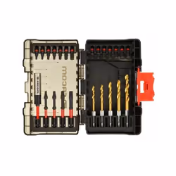 - Coffret embouts impact 24 pieces - Description: - Le robuste coffret modulaire contient des accessoires conçus pour les imp ...