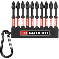 Jeu d'embouts de vissage Facom x 10 pièces ( Prix pour 1 Jeu )