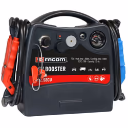 Booster de démarrage, 12 volts pour usage intensif FACOM Tension d’utilisation : 12v Pour usage intensif Interrupteur de sécu ...
