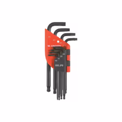 Description générale Ce jeu de 8 clés mâles coudées Torx® 89.JP de Facom est conçu pour offrir une sélection rapide grâce à s ...