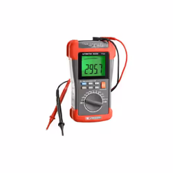 • Mesure de la résistance interne des batteries. • Calibre automatique. • Voltmètre : AC / DC 0 --> 600 V. • Ampèremètre : AC ...