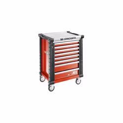 Type de rangement d'outils = Coffre à outils Nombre de tiroirs = 8 A roues = Oui Longueur = 814mm Largeur = 575mm Taille = 10 ...