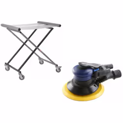 Pack carrosserie pour travailler dans un confort optimal avec des outils de qualité professionnelle ! Chevalet CR.S7 : pour t ...