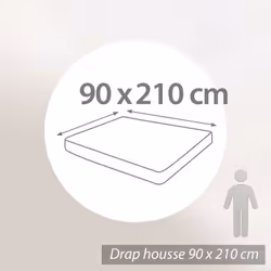 Linnea Alto 90 x 210 cm Eponge