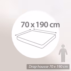 Linnea Alto 70 x 190 cm Eponge