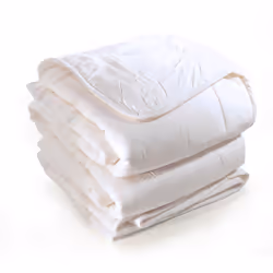 Linnea Bamboo, Blanc, Fibre de bambou, 400 g/m², Bamboo, 240 x 220 cm, 3,62 kg