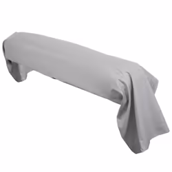 Linnea Alto, Gris, Coton, 110 g/m², Alto, France, 185 x 43 cm
