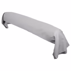 Linnea Alto, Gris, Coton, 110 g/m², Alto, France, 230 x 43 cm
