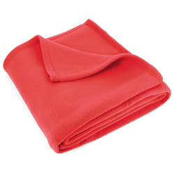 Linnea Isba plaid 220 x 240 cm Polyester Rouge