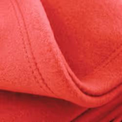 Linnea Isba plaid 220 x 240 cm Polyester Rouge