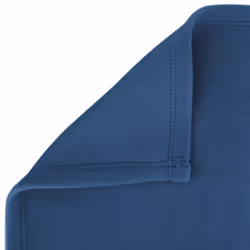 Linnea Isba plaid 220 x 240 cm Polyester Bleu