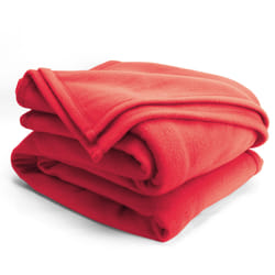 Linnea Isba plaid 240 x 260 cm Polyester Rouge
