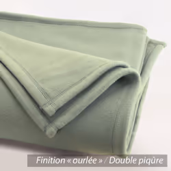 Linnea Isba plaid 240 x 260 cm Polyester Vert