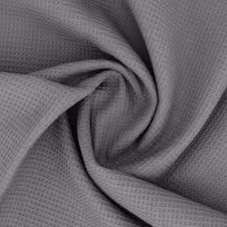 Linnea Pure waffle 50 x 100 cm Coton Gris 1 pièce(s)