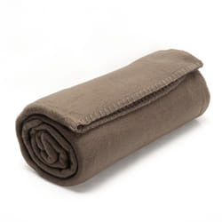 Linnea Uno plaid 130 x 170 cm Polyester Marron