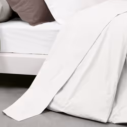 Linnea Primo, Drap de lit, 270 x 310 cm, Blanc, 125 g/m², Primo, France