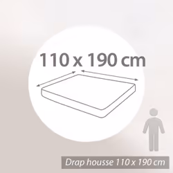 Linnea Alto 100 x 190 cm Eponge