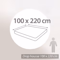 Linnea Alto 100 x 220 cm Eponge