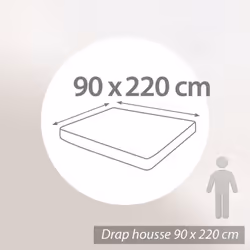 Linnea Alto 90 x 220 cm Eponge