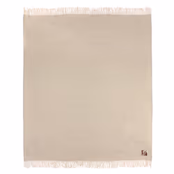 Linnea Bangalore plaid 130 x 170 cm Laine Marron