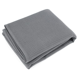 Linnea Pure waffle Gris Coton 70 x 140 cm 1 pièce(s)