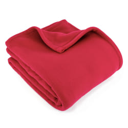Linnea Teddy plaid 220 x 240 cm Polyester Rouge