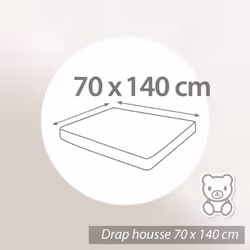Linnea Alto 70 x 140 cm Eponge