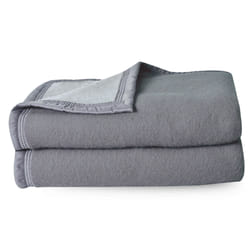 Linnea Volta plaid 240 x 260 cm Laine Gris