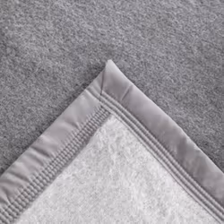 Linnea Volta plaid 240 x 260 cm Laine Gris