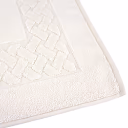 Linnea Royal cresent, Ivoire, Coton, 850 g/m², Portugal, 50 x 80 cm, 340 g
