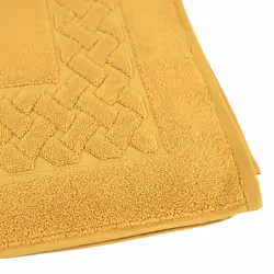 Linnea Royal cresent, Jaune, Coton, 850 g/m², Portugal, 50 x 80 cm, 340 g