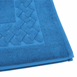 Linnea Royal cresent, Bleu, Coton, 850 g/m², Portugal, 50 x 80 cm, 340 g