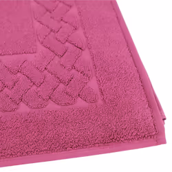 Linnea Royal cresent, Rose, Coton, 850 g/m², Portugal, 50 x 80 cm, 340 g