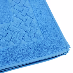 Linnea Royal cresent, Bleu, Coton, 850 g/m², Portugal, 50 x 80 cm, 340 g