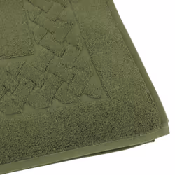 Linnea Royal cresent, Vert, Coton, 850 g/m², Portugal, 50 x 80 cm, 340 g