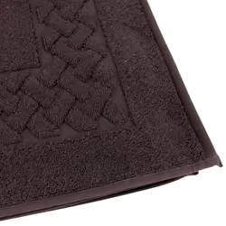 Linnea Royal cresent, Marron, Coton, 850 g/m², Portugal, 50 x 80 cm, 340 g