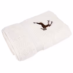 Linnea Hirsh, Marron, Coton, 1 pièce(s), 600 g/m², Portugal, 70 x 130 cm
