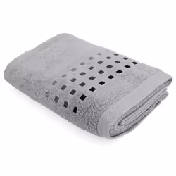 Linnea Pure squares, 100 x 150 cm, Coton, Gris, 1 pièce(s)