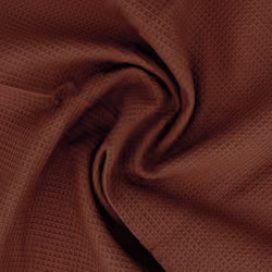 Linnea Pure waffle 50 x 100 cm Coton Marron 1 pièce(s)