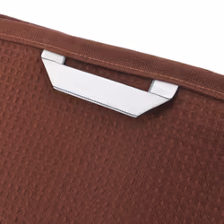 Linnea Pure waffle 50 x 100 cm Coton Marron 1 pièce(s)