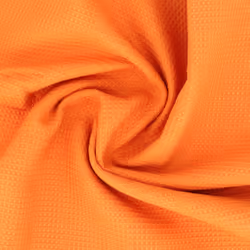 Linnea Pure waffle 50 x 100 cm Coton Orange 1 pièce(s)