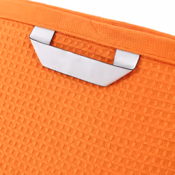 Linnea Pure waffle 50 x 100 cm Coton Orange 1 pièce(s)
