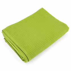 Linnea Pure waffle, 50 x 100 cm, Coton, Vert, 1 pièce(s)