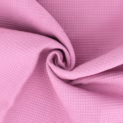 Linnea Pure waffle Rose Coton 70 x 140 cm 1 pièce(s) - Vue supplémentaire 2